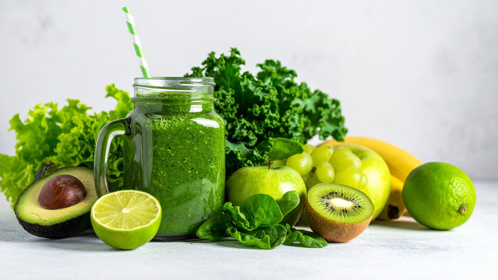Recetas de batidos verdes saludables